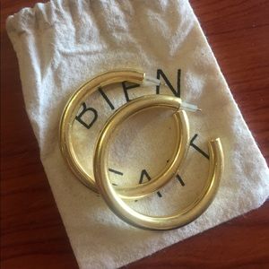 Madewell Gold Hoop Earrings